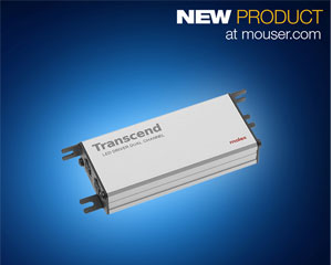 Mouser Now Stocking Molex Transcend Smart LED Drivers for Network-Connected Lighting